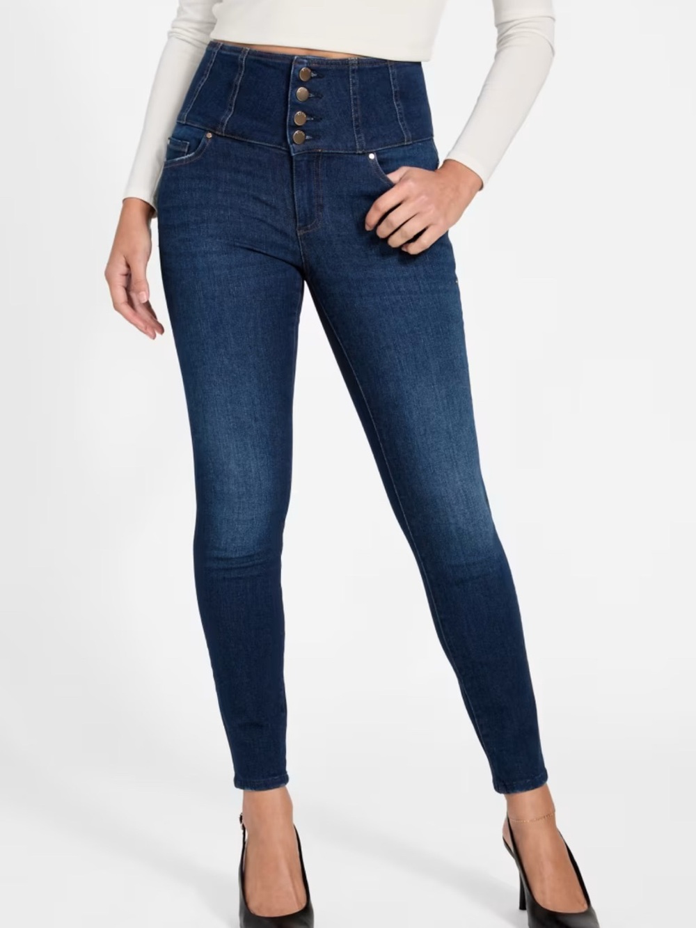 GUESS Eco Corset Shape-Up Jeans Size 26